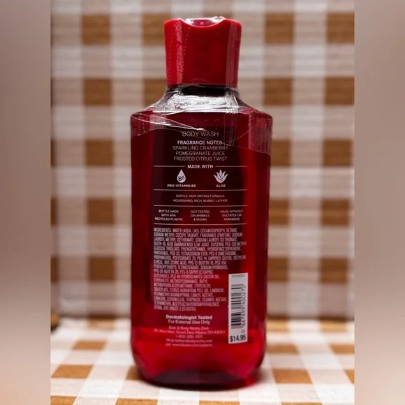 NEW B&BW Mrs. Claus’ Cocktail Body Wash, 10 fl oz - Picture 3 of 4